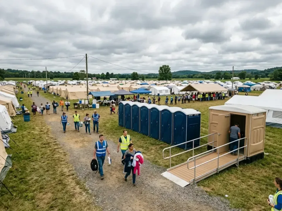 disaster-relief-camp-restrooms-010 — frequently asked questions, Dumpster & Portable Bathrooms Rental in Apple Valley, MN